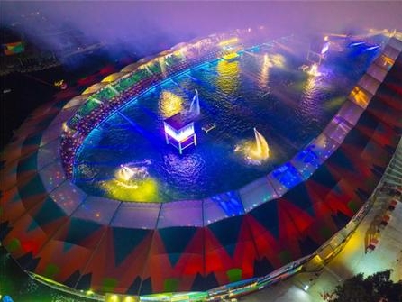 山水共生，钢膜筑梦！长江智联中标重庆板辽湖项目，解锁膜结构新可能