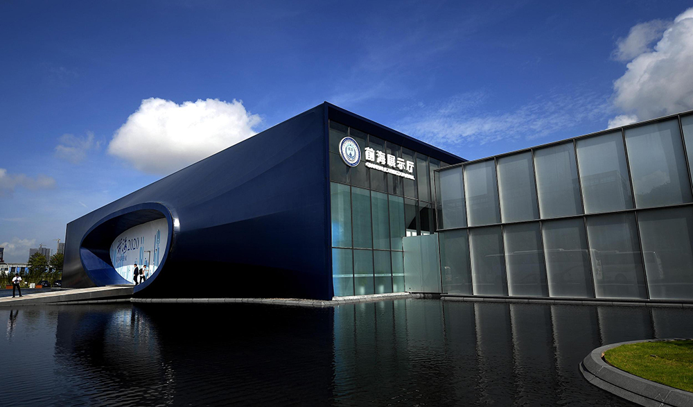 实力中标！长江智联聚焦前海展厅幕墙膜修缮，以膜结构技术赋能地标焕新！