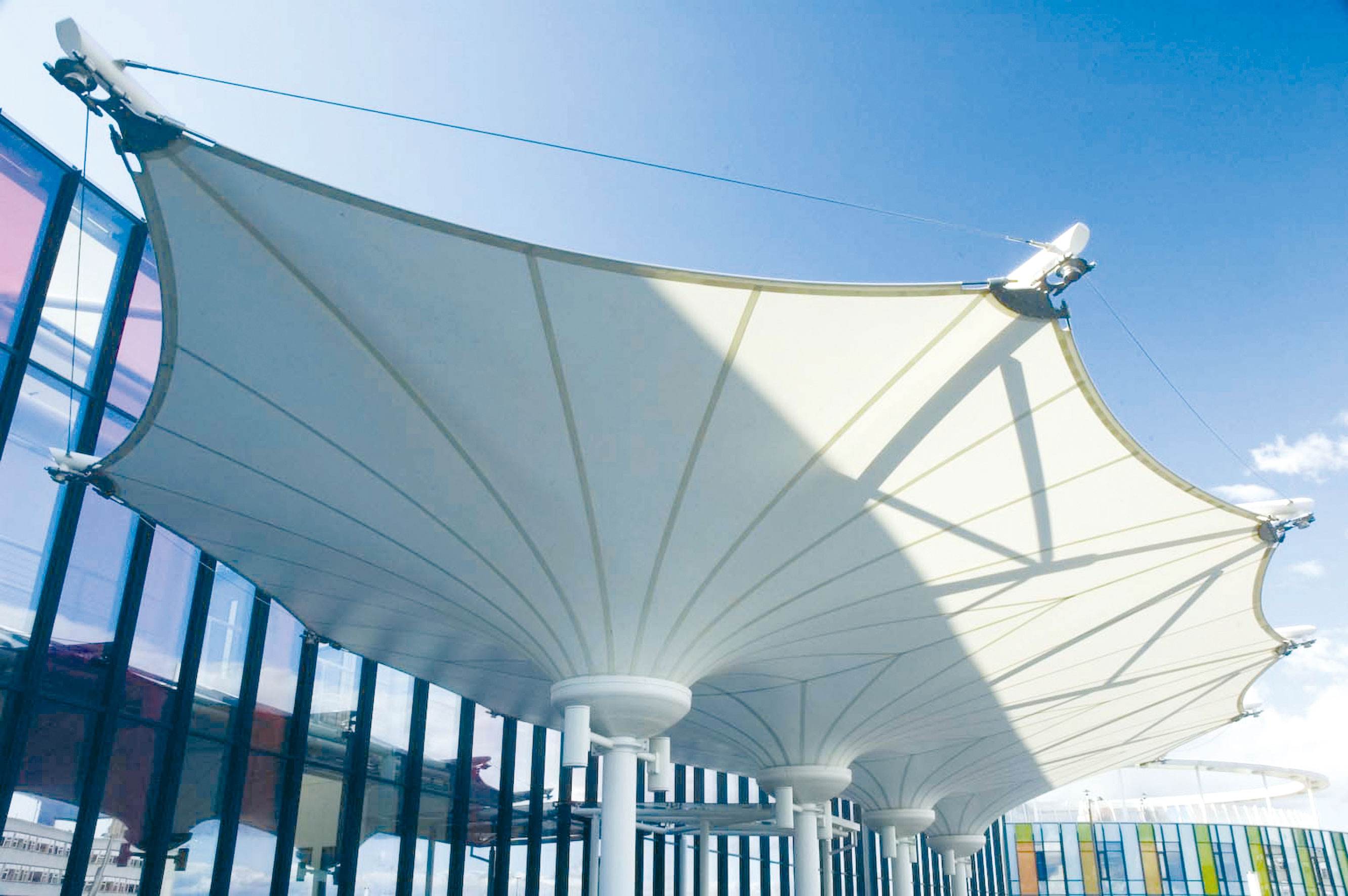 膜结构除了车棚还可以用在什么地方?