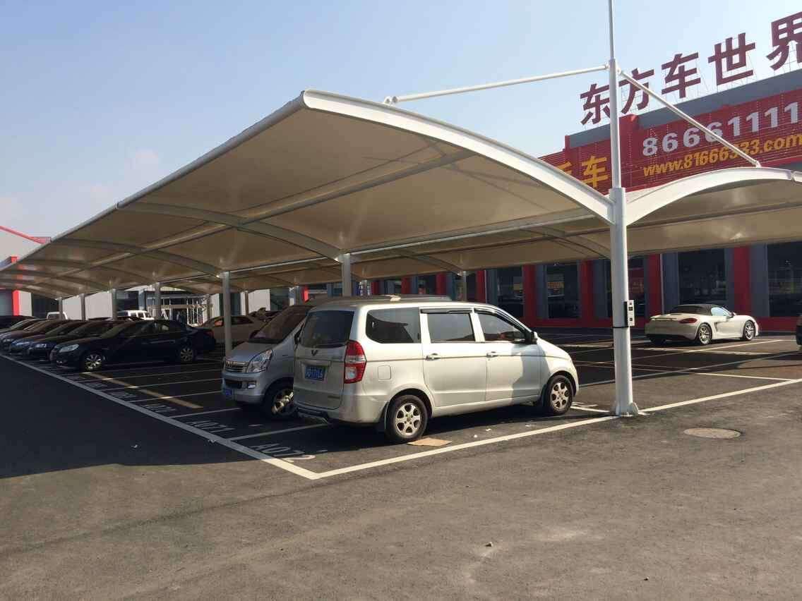 建造膜结构停车棚之前要做些什么准备工作_施工知识_非凡膜结构