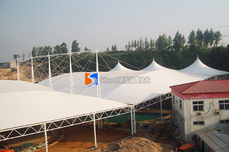 膜结构停车棚有哪些值得青睐的特点?