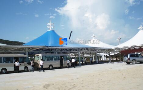 膜结构停车棚为什么越来越受欢迎