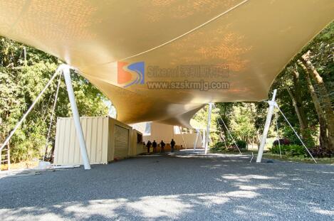 张拉膜厂家解读:张拉膜用于园林景观的优势有哪些