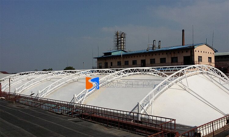 污水处理池加盖膜结构优势!